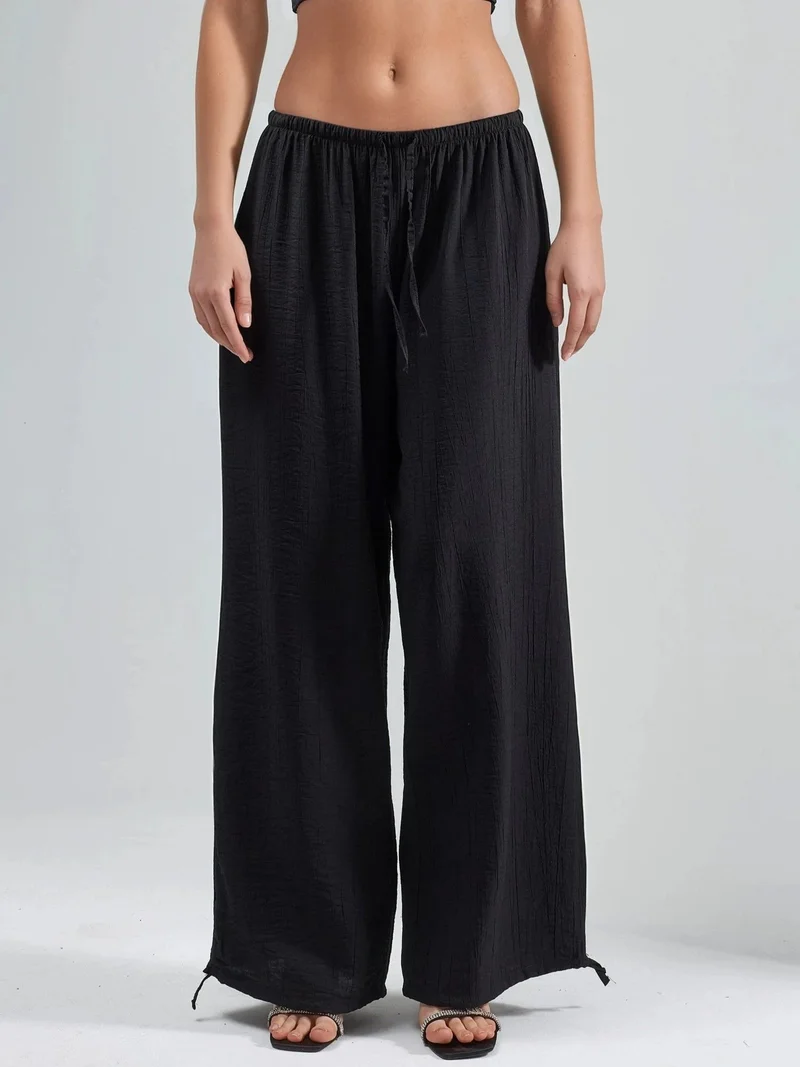 Busem BUSEM Elastic Waist Pants with Tie Detail